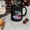 Humorous Healing Black Mug | 11oz & 15oz | Perfect Gift for Therapy Lovers