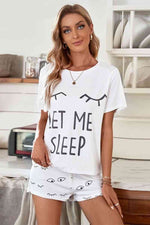 Let Me Sleep Lounge Set-Trendsi-Night Gowns,Shipping delay 01/26/2022 - 02/12/2022