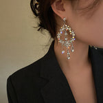 Water Drop Crystal Earrings-Lybra Intimates -Accessories
