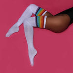 Bling Glitter Over Knee Stockings-Lybra Intimates -Accessories,Stockings