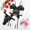Sensual Chain Hollow Out Lace Lingerie
