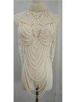 Full Length Pearl Body Chain