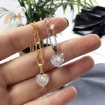 Ice Heart Necklaces-Lybra Intimates -Accessories,Necklaces